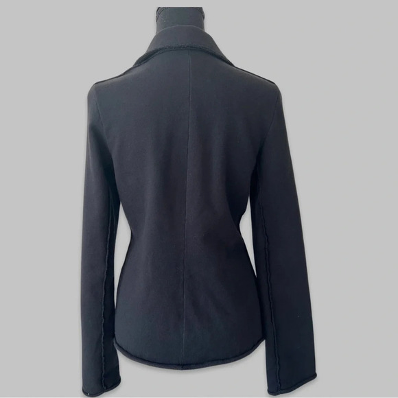 Alexander Wang Black Cotton Double Breasted  Blazer - Picture 3 of 16